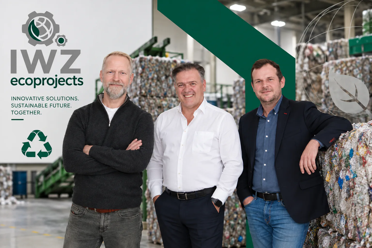 Das Gründerteam der IWZ ecoprojects GmbH